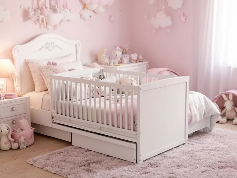 Patut co-sleeping atasat de pat