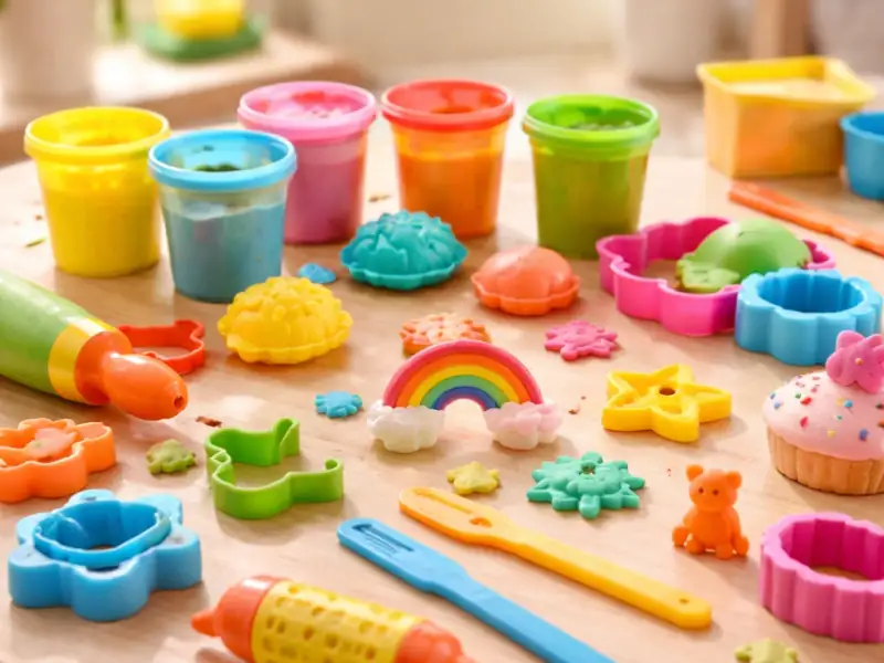 Set plastilina pentru copii