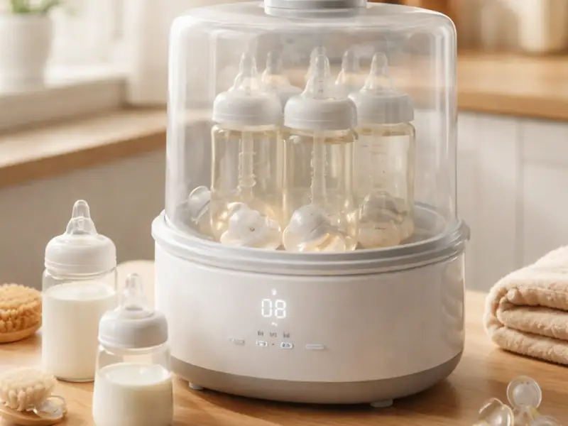 Sterilizator pentru biberoane