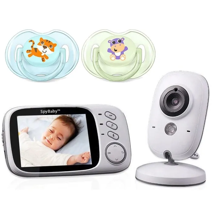 Monitor audio-video wireless pentru bebelusi cu ecran HD