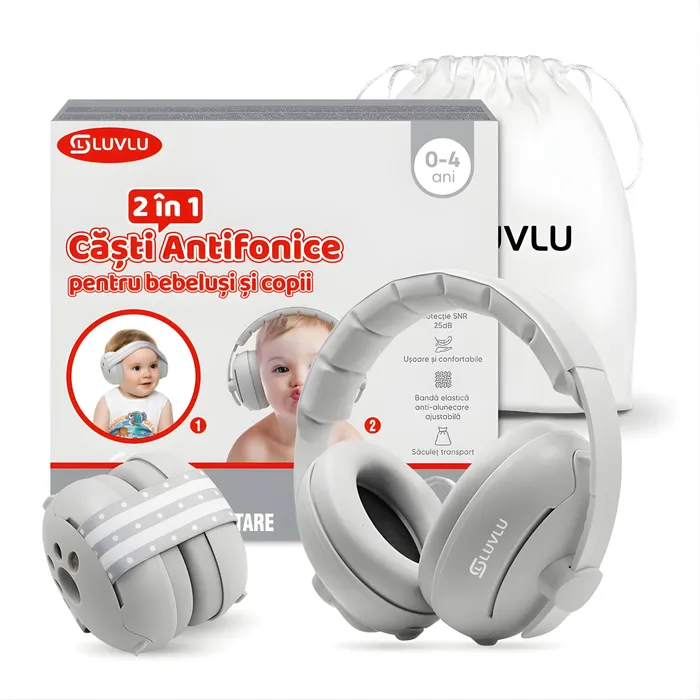 Casti antifonice pentru bebelusi si copii LUVLU