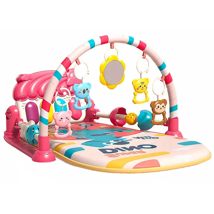 Centru de joaca multifunctional pentru copii roz