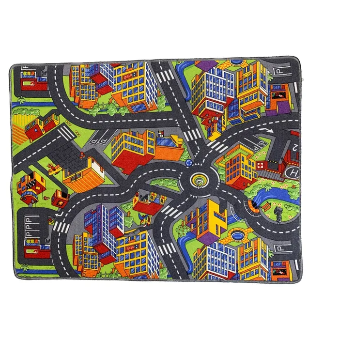 Covor multicolor pentru camera copilului