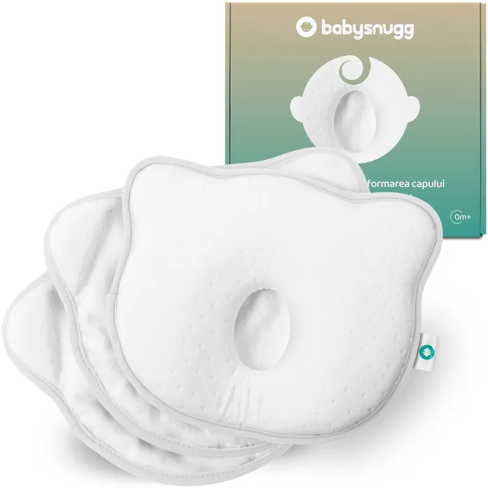 Perna bebelusi Babysnugg cu huse protectie anti plagiocefalie