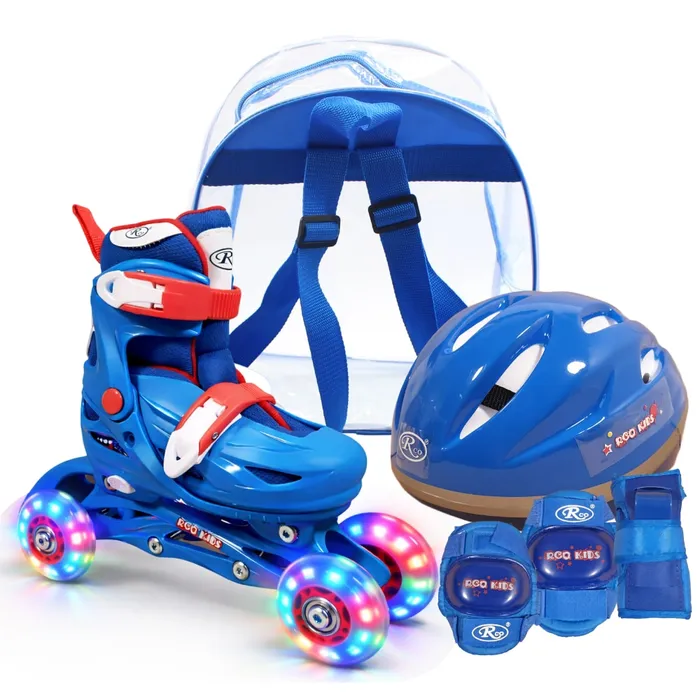 Role copii cu lumini si protectie completă