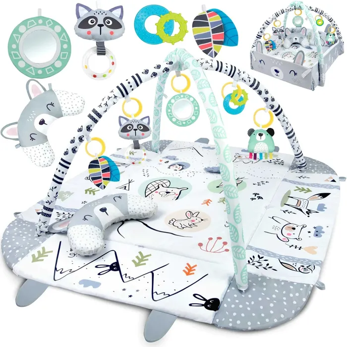 Covoras de activitati si spatiu de joaca 3in1 BabyKING