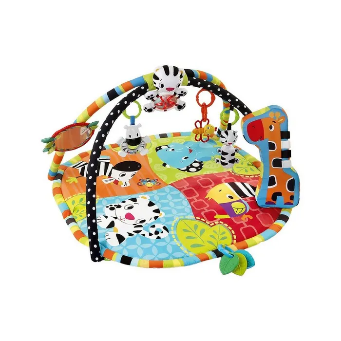 Saltea de joaca multicolora pentru bebelusi