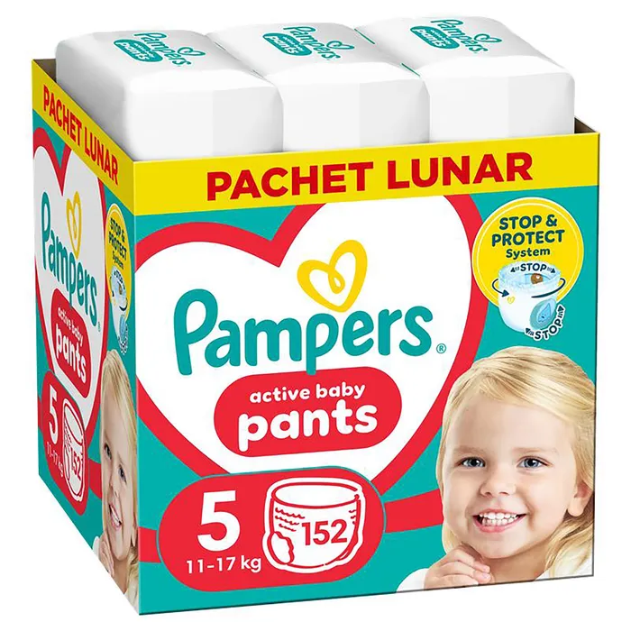 Scutece Pampers Active Baby XXL pentru copii mari