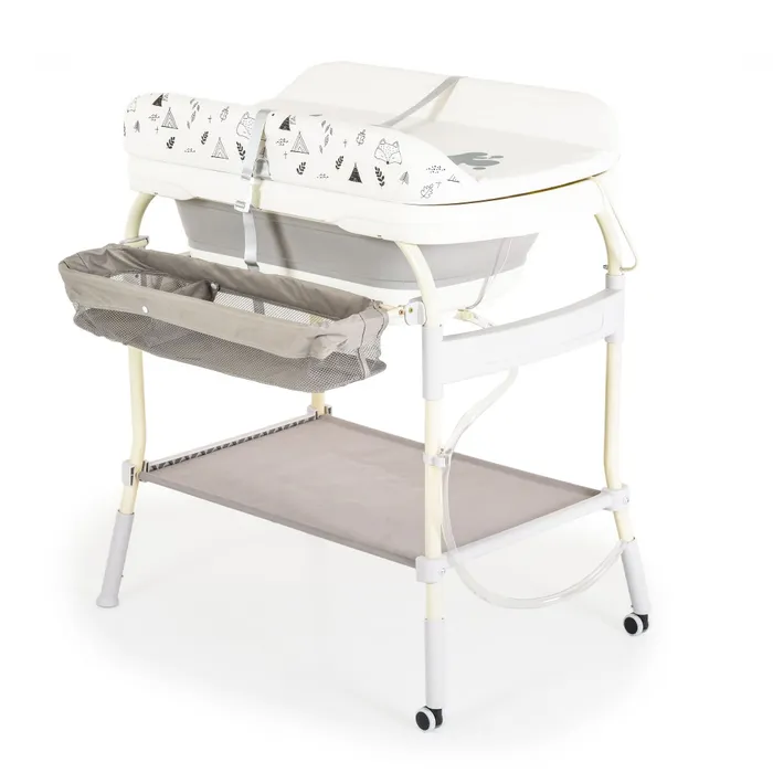 Set baie multifuncțional pentru bebe cu cadă și masă