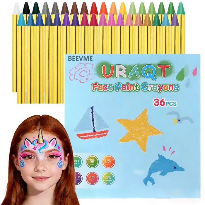 Set de creioane lavabile pentru fata si corp